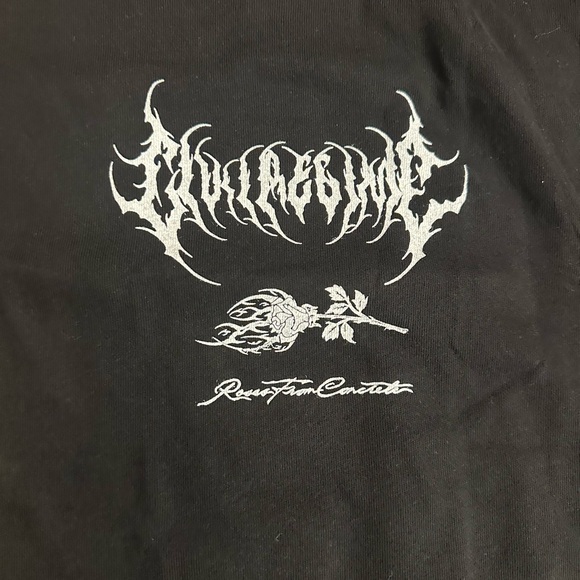 Stylish Black Graphic Tee for Men Beetle Juice Colab NWT Size Medium - Picture 7 of 11